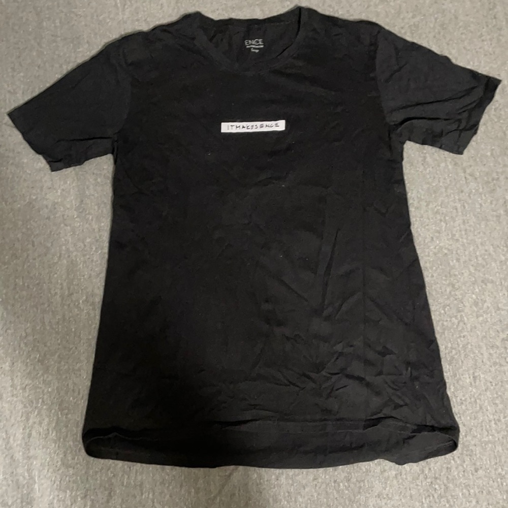 Men’s Large Ence T-Shirt Black